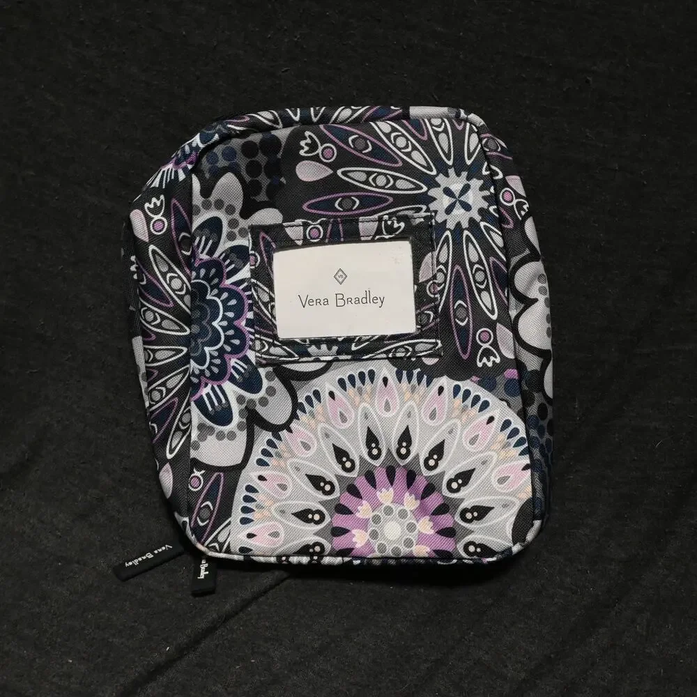 Vera Bradley Insulated Lunch Bag Mimosa Medallion Floral Pattern